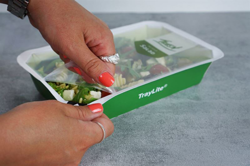 APET High Barrier Food Trays for Packaging and Display of Cold